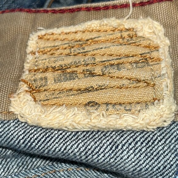 Vintage Y2K Tough Jeansmith Men's Jeans - Japanese Design = Size 34x31 - EUC - Picture 15 of 16